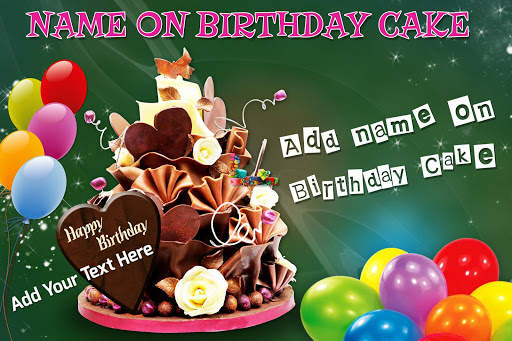 Name On Birthday Cake & Photo скриншот 14