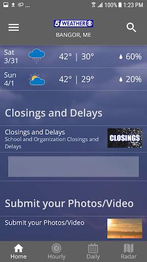 WABI TV5 Weather App screenshot 2