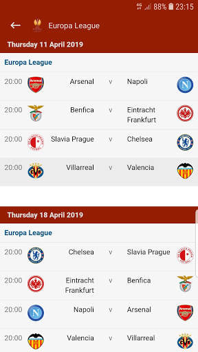 Footlive - live football screenshot 7