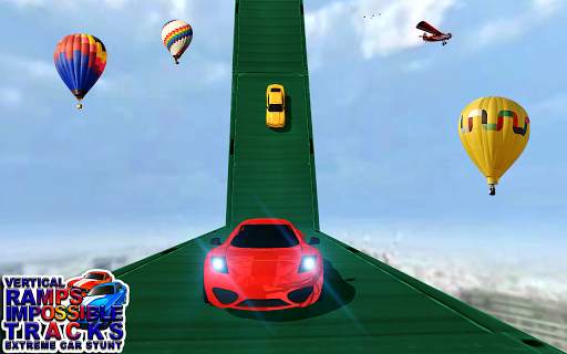 Vertical Ramps Impossible Tracks Extreme Car Stunt स्क्रीनशॉट 13