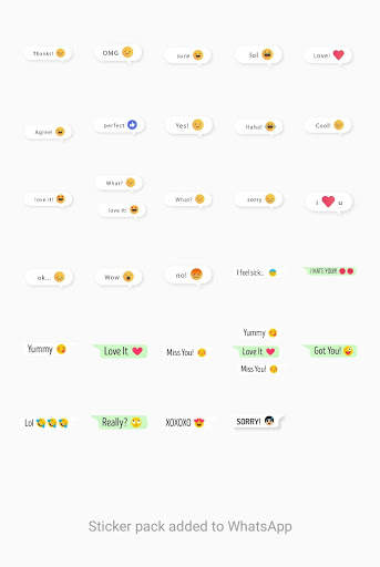 Conversation Stickers For WhatsApp - WAStickerApps screenshot 3