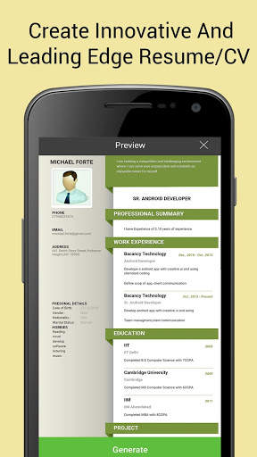 Resume / CV Creator & Posting screenshot 2