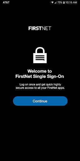 FirstNet Single Sign-On screenshot 1