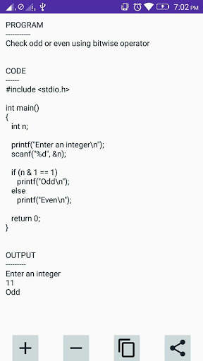 Programs with Output скриншот 2