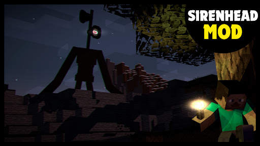 Siren Head Mod Minecraft PE screenshot 1