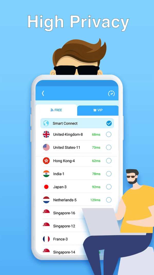 Super Master VPN Secure Proxy screenshot 4