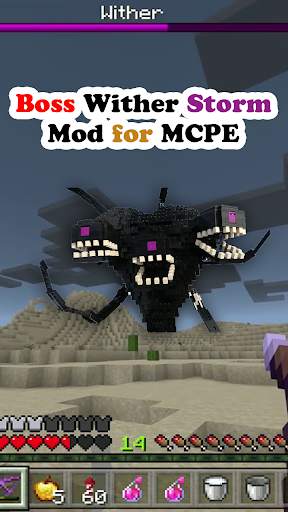 Boss Wither Storm Mod for MCPE screenshot 1
