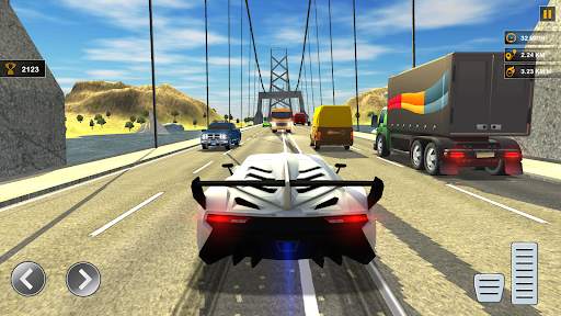 Heavy Traffic Rider Car Game screenshot 2