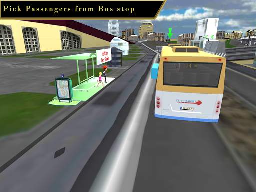 City Bus Driving Simulation : Passenger Transport screenshot 5