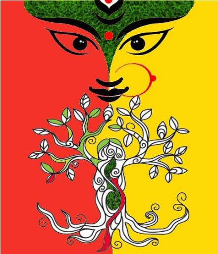 Durga Navaratri Colouring - Greetings screenshot 18