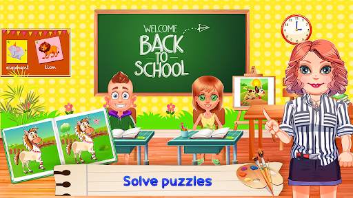 My Class Teacher Classroom Fun Play Game screenshot 1