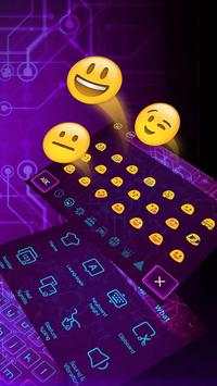 3D Laser Keyboard Yheme screenshot 3
