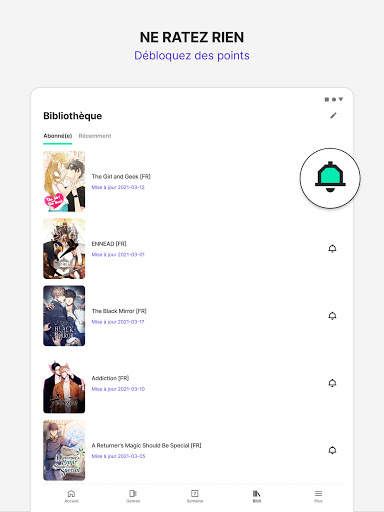 Tappytoon Comics, Webtoons, BD screenshot 11