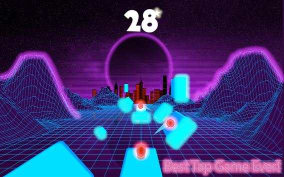 Hop twist twist - Bola melompat di ubin ajaib screenshot 1