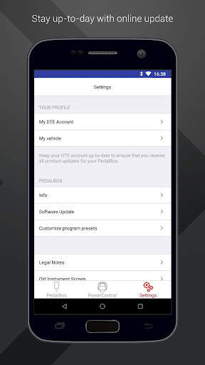 DTE PedalBox screenshot 4