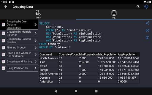 C# 9 & SQL screenshot 15