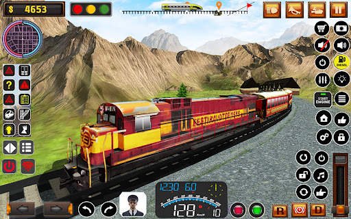 Uphill Train Simulator Game. screenshot 23