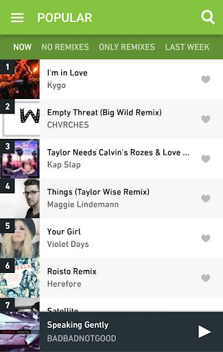 Hype Machine screenshot 2