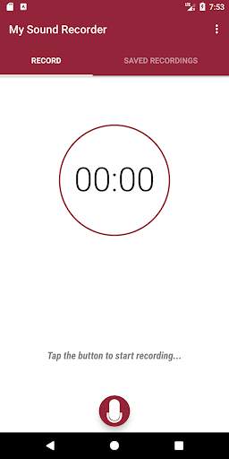 My Sound Recorder screenshot 1
