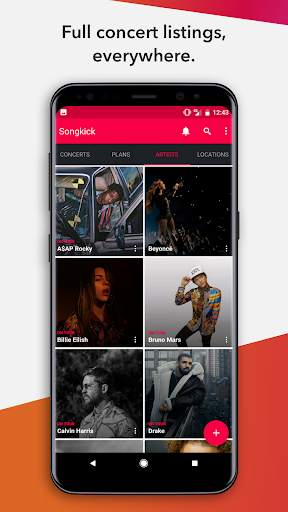 Songkick Concerts 2 تصوير الشاشة