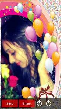 Birthday Photo Frames 3 تصوير الشاشة