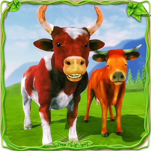 Bull Family Simulator: Wildlife Family Game 1.0