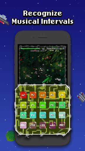 SpaceEars - ear training game learn music pitch screenshot 1