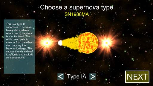 Supernova Simulator screenshot 2
