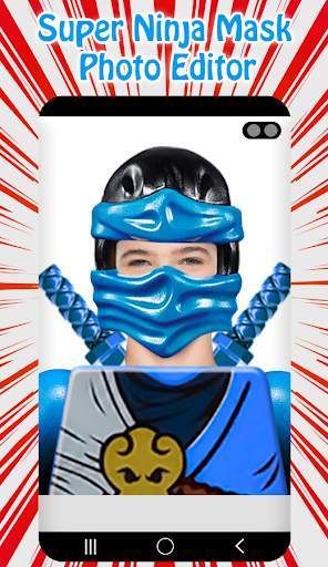 Super Ninja Mask Photo Editor screenshot 3