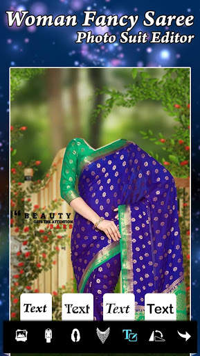 Woman Fancy Saree Photo Suit Editor screenshot 7