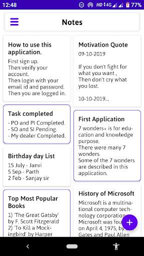 NotesCreator screenshot 1