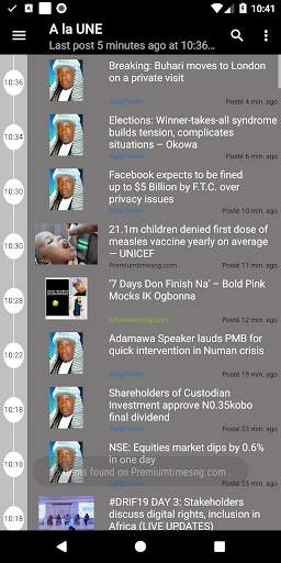 Nigeria : Latest News screenshot 2