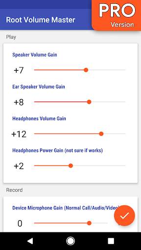 Root Volume Mixer  Booster/Mic screenshot 2