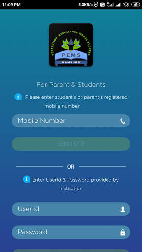 C M Panchakattimath IND PU College Parent App screenshot 2