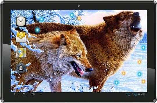Wolf Voice HD live wallpaper screenshot 2