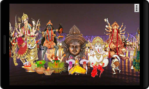 4D Durga Puja, Navaratri Durgotsava Live Wallpaper screenshot 6