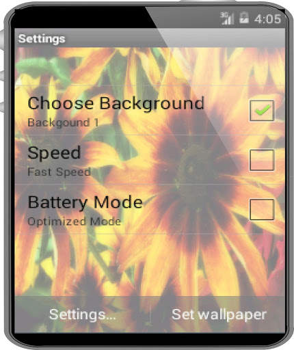 Butterfly Live Wallpaper LWP screenshot 3