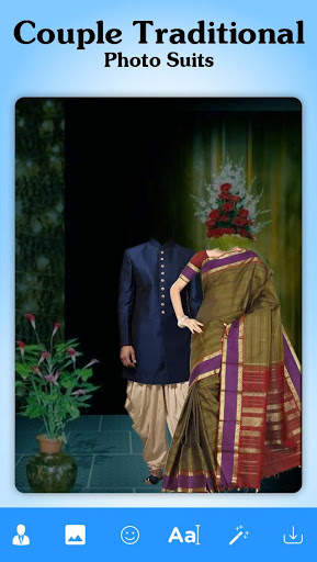 Couple Traditional Photo Suit screenshot 3