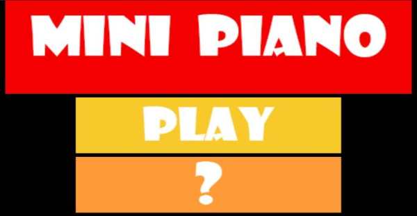 Mini Piano screenshot 1