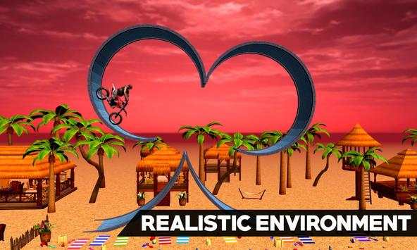Extreme Trail Bike Beach Stunt 3D: Bike King 2017 screenshot 6