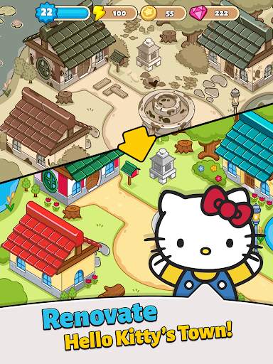 Hello Kitty - Merge Town screenshot 6
