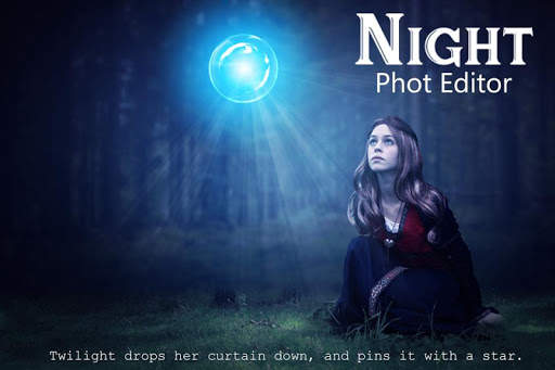 Night Photo Editor - Photo Frame screenshot 4