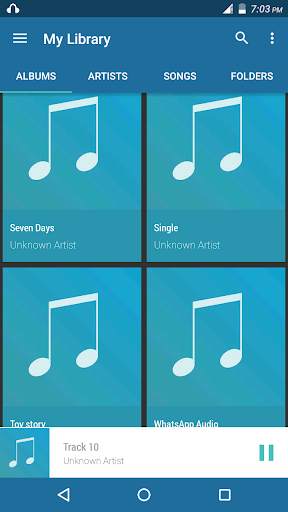 AmpX Music Player [Beta] screenshot 1