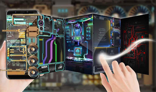 Circuit Board Live Wallpapers screenshot 3