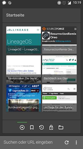 FOSS Browser screenshot 1