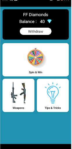 Free Fire Free Diamond screenshot 1