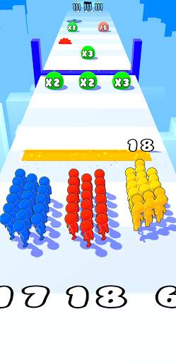 Crowd Pusher: Join Clash 3D screenshot 1