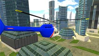 City Helicopter Simulator Game screenshot 1