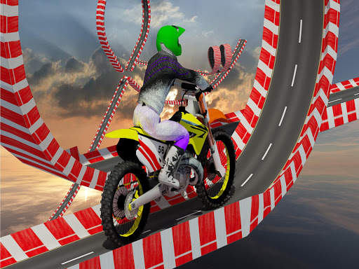Stunt Bike Impossible Tracks-Race Moto Drive Game screenshot 15