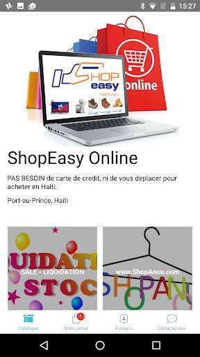 SHOPEASY HAITI APP screenshot 1